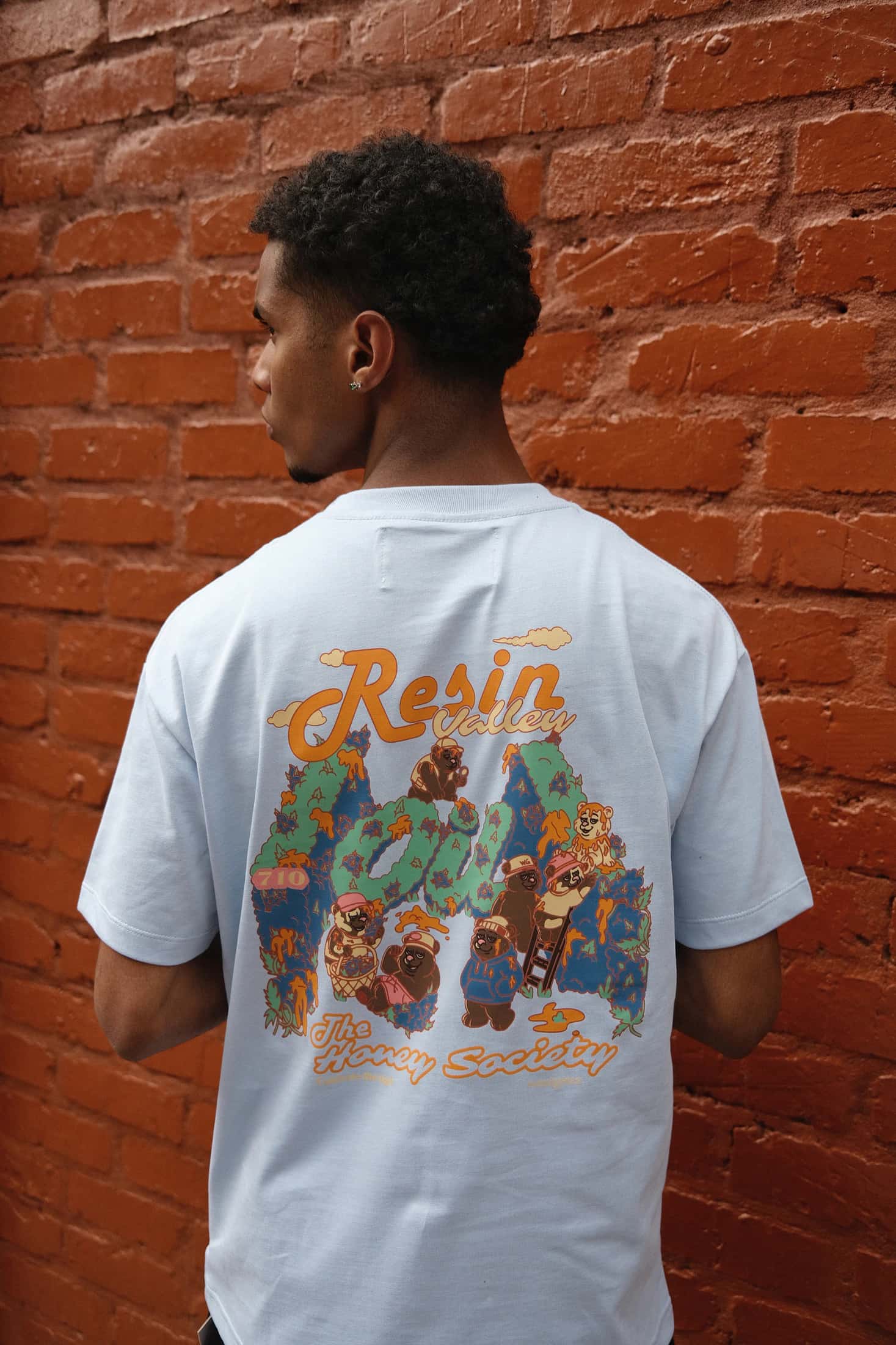 Resin Valley Delicated Blue Tee - miniatura 2