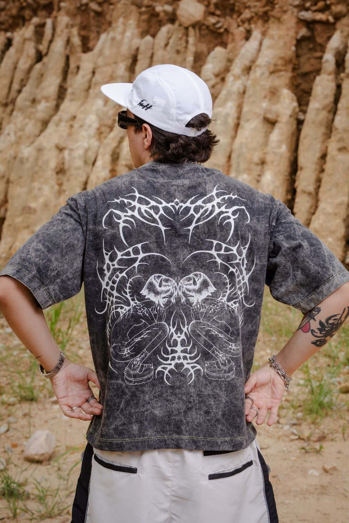 Camiseta Washed Demon
