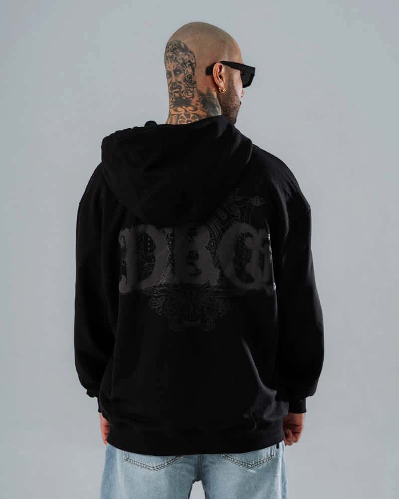 Hoodie Negro Oversize DRK
