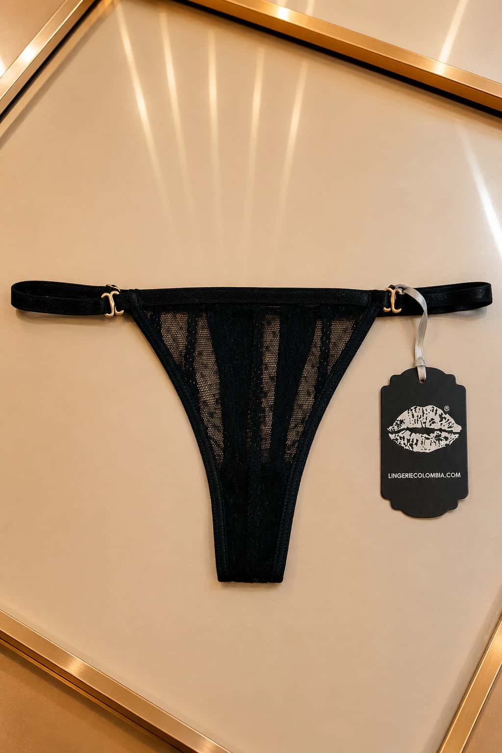Pantie hilo blonda - miniatura 2
