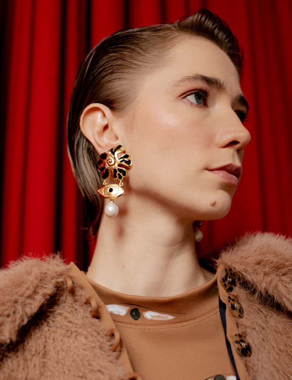 Aretes Auroras Ojos - miniatura 4