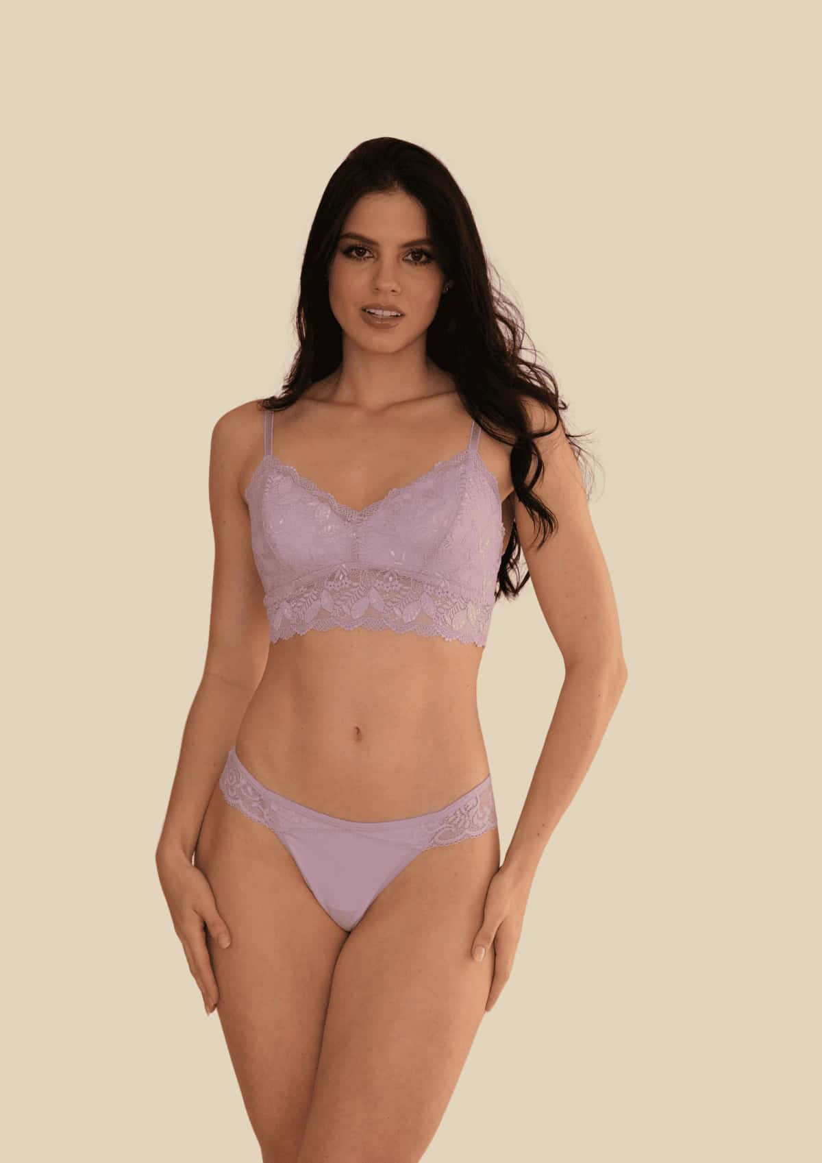 Brasilera Lycra y Encaje