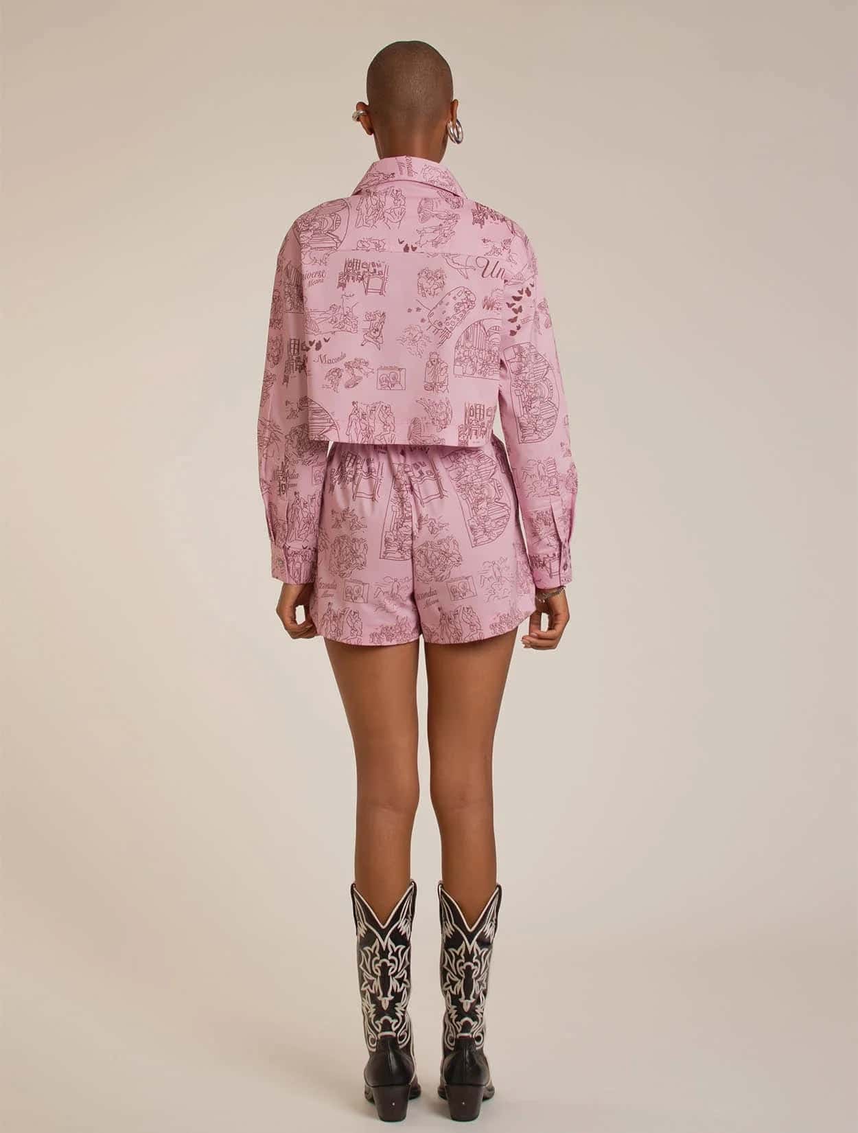 CAMISA CICLO ROSA - miniatura 3