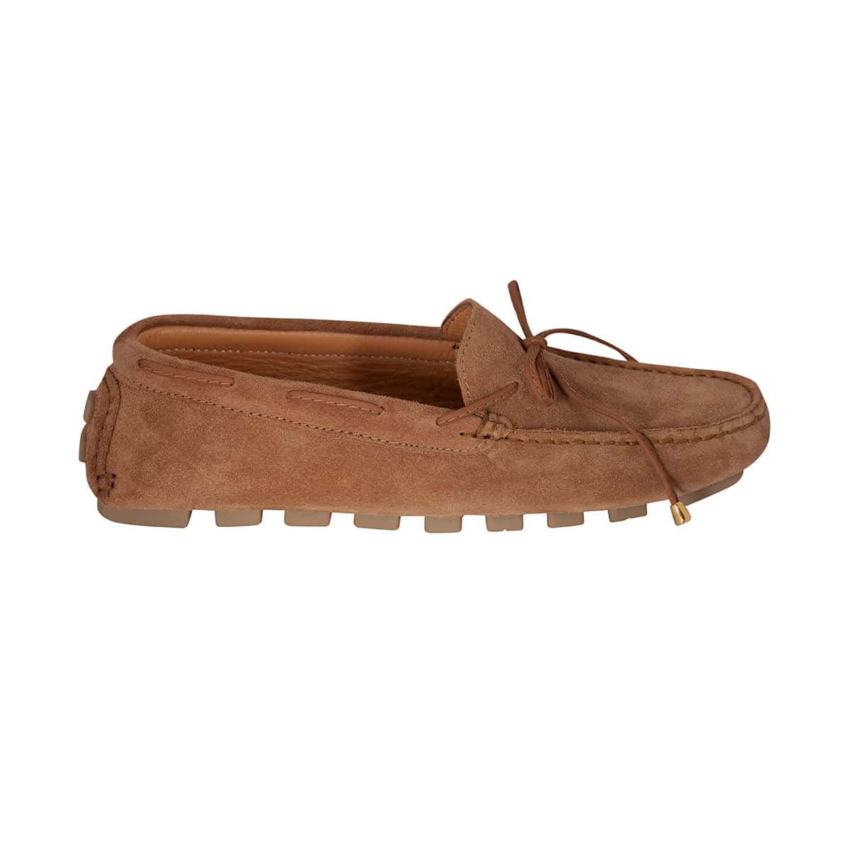 Mocasines Mujer Cordón Carnaza Whisky - miniatura 3