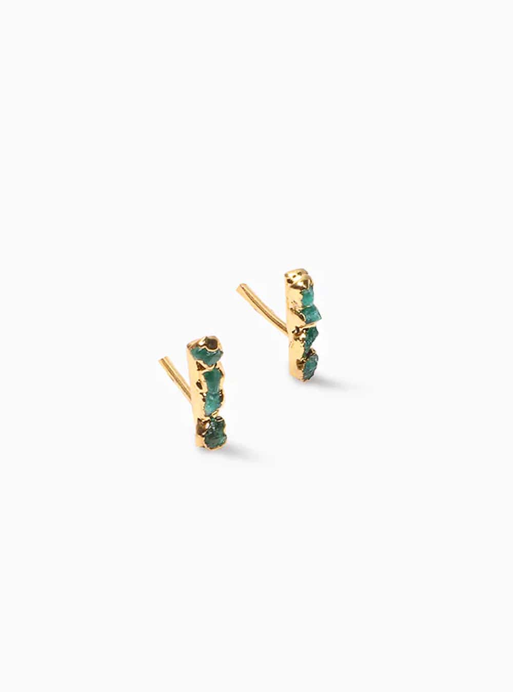 Aretes 4 Stone Studs Small Mini