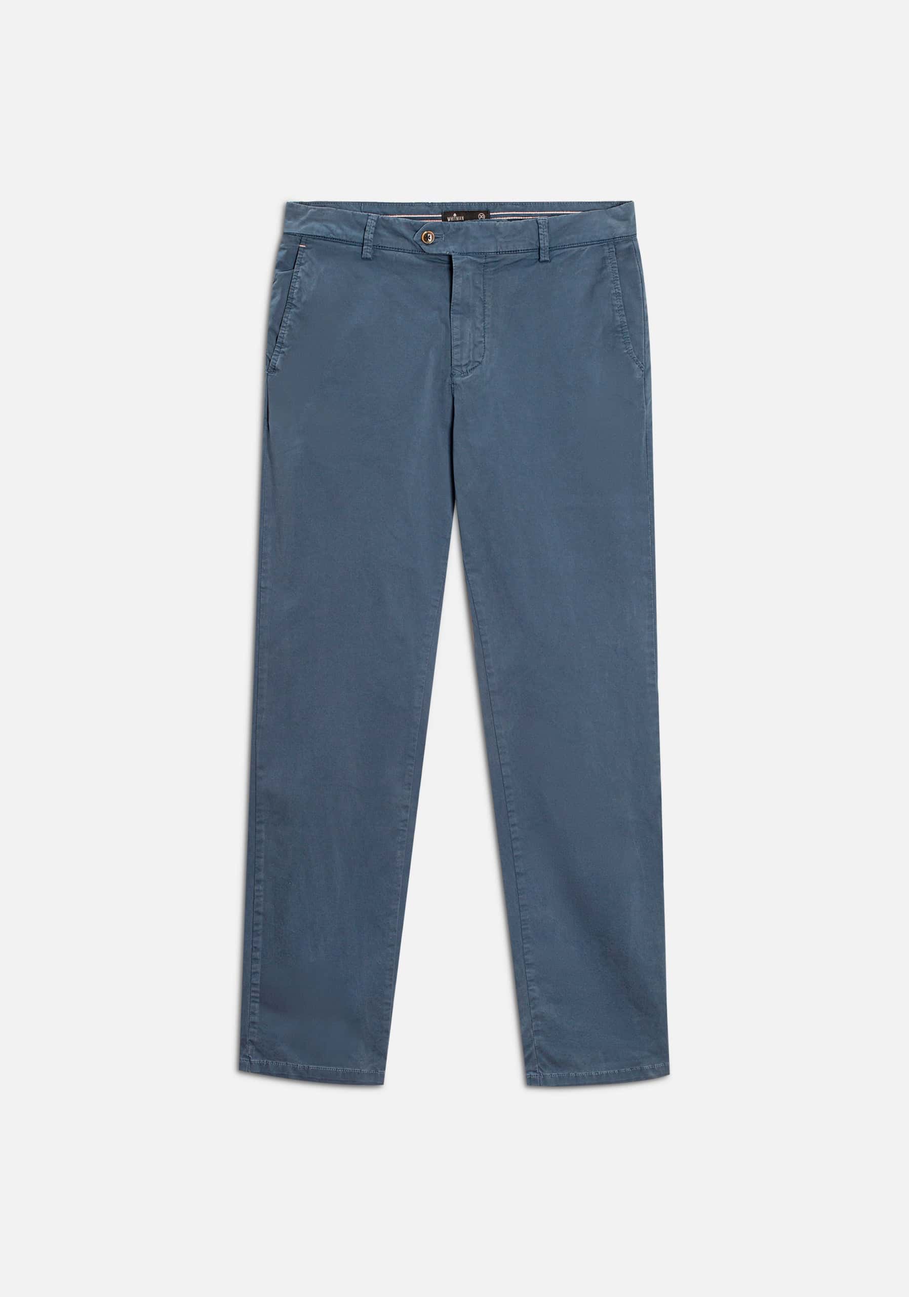 Pantalón H Chino Azul Petroleo