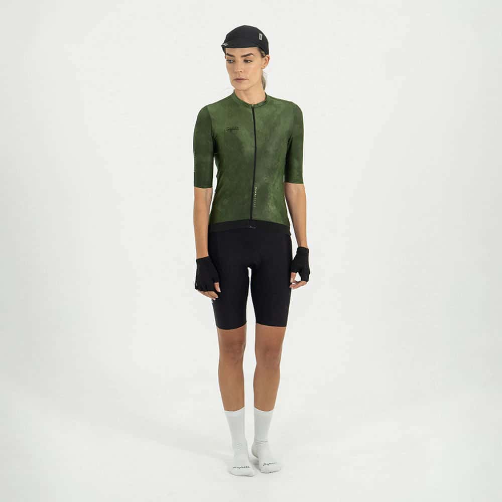 CAMISA CICLISMO MANGA CORTA SUNSETTIDE GREEN PARA MUJER - miniatura 1