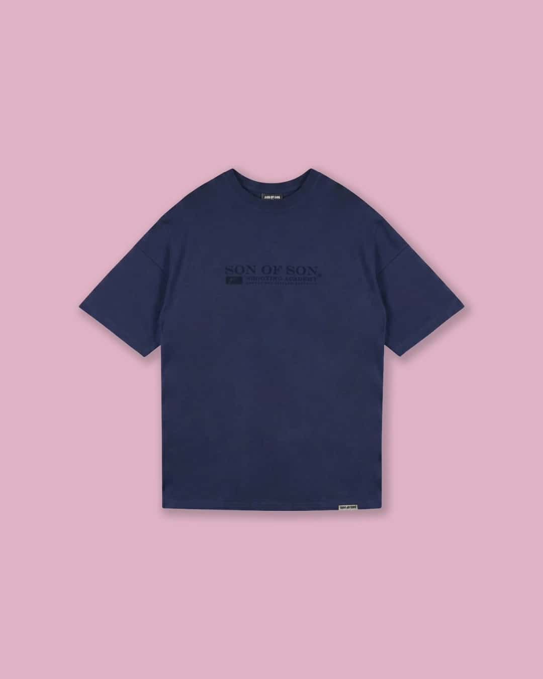 SOFS ACADEMY OVERSIZED T-SHIRT — WASHED BLUE - miniatura 1