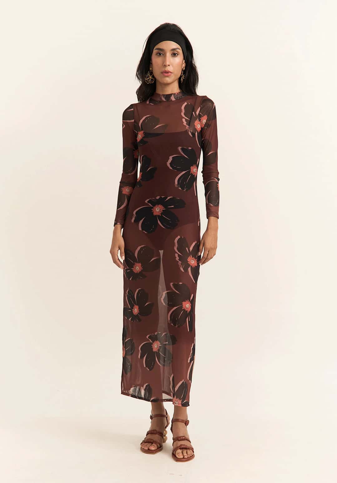 Vestido Mesh Sabana - miniatura 1