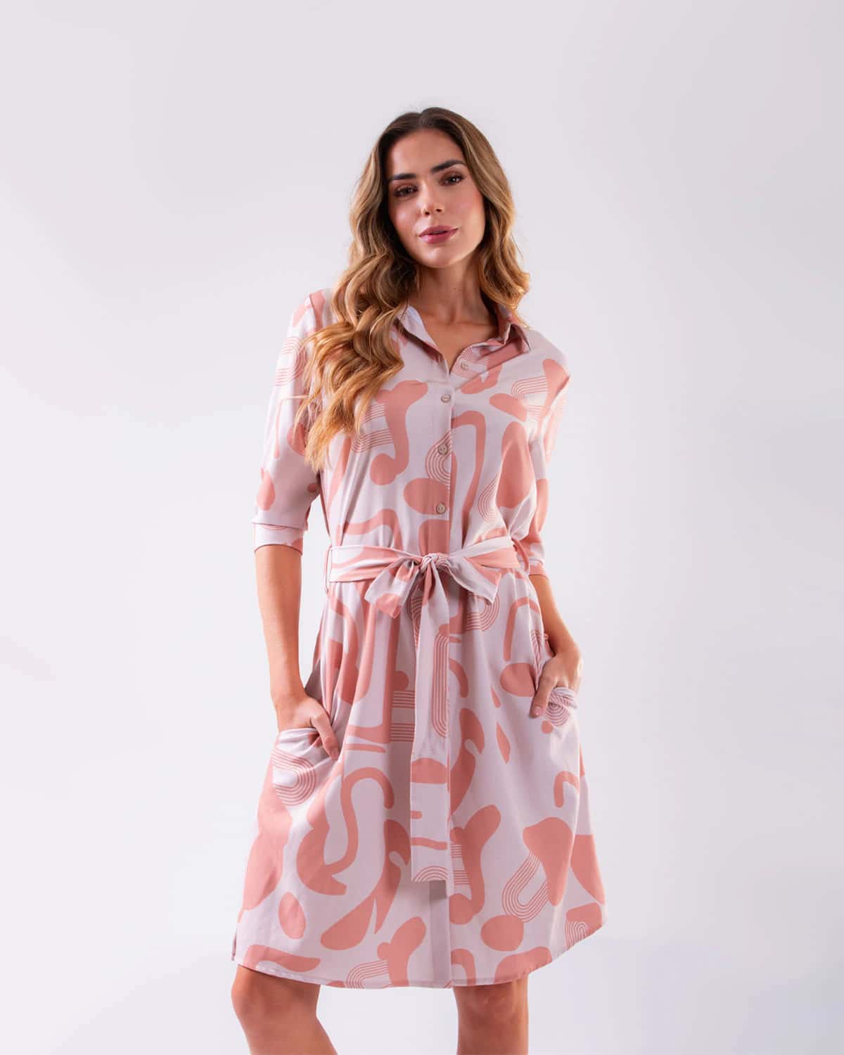Vestido estampado para mujer