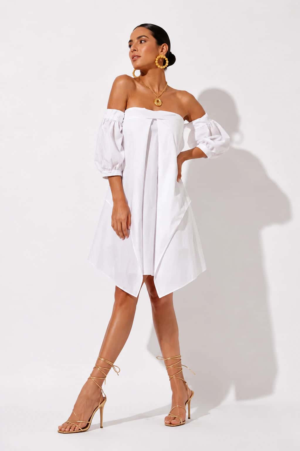 Vestido Adele Blanco - miniatura 1