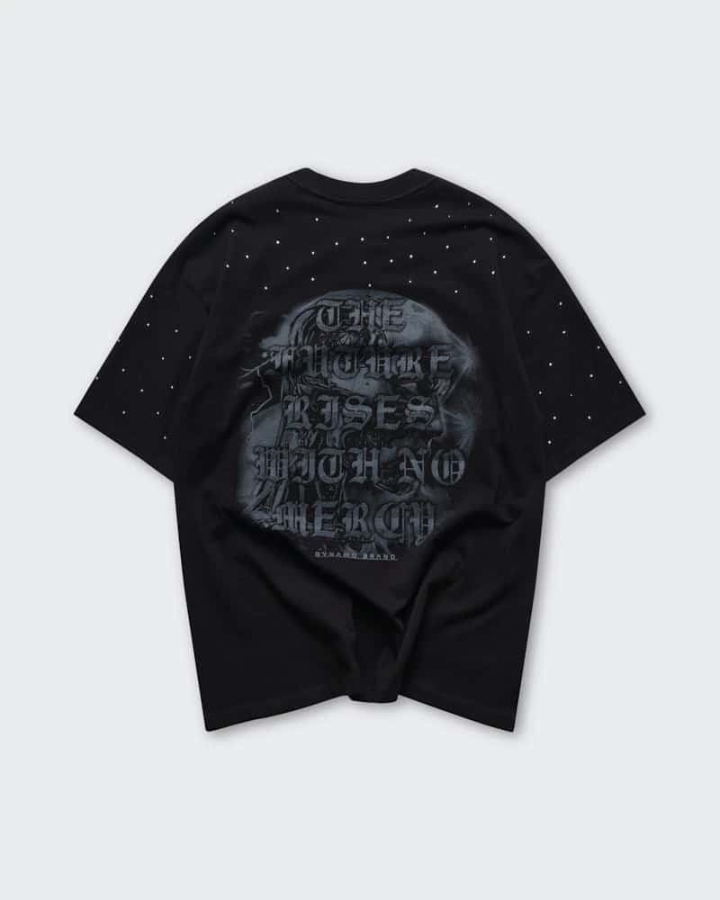 Camiseta Negra Oversize Code X - miniatura 2
