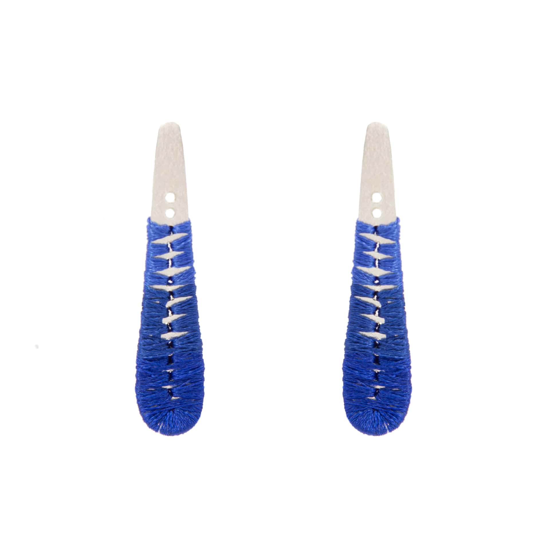 Aretes Plumas Midi - Tejido - miniatura 4