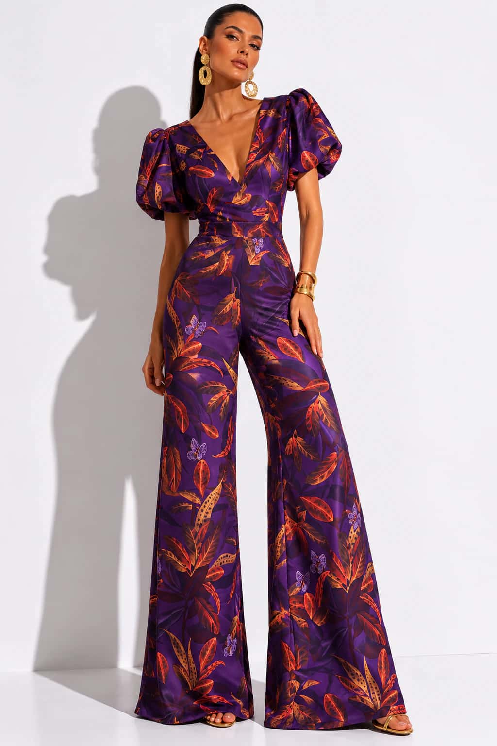 Enterizo Malva Estampado Multi Morado