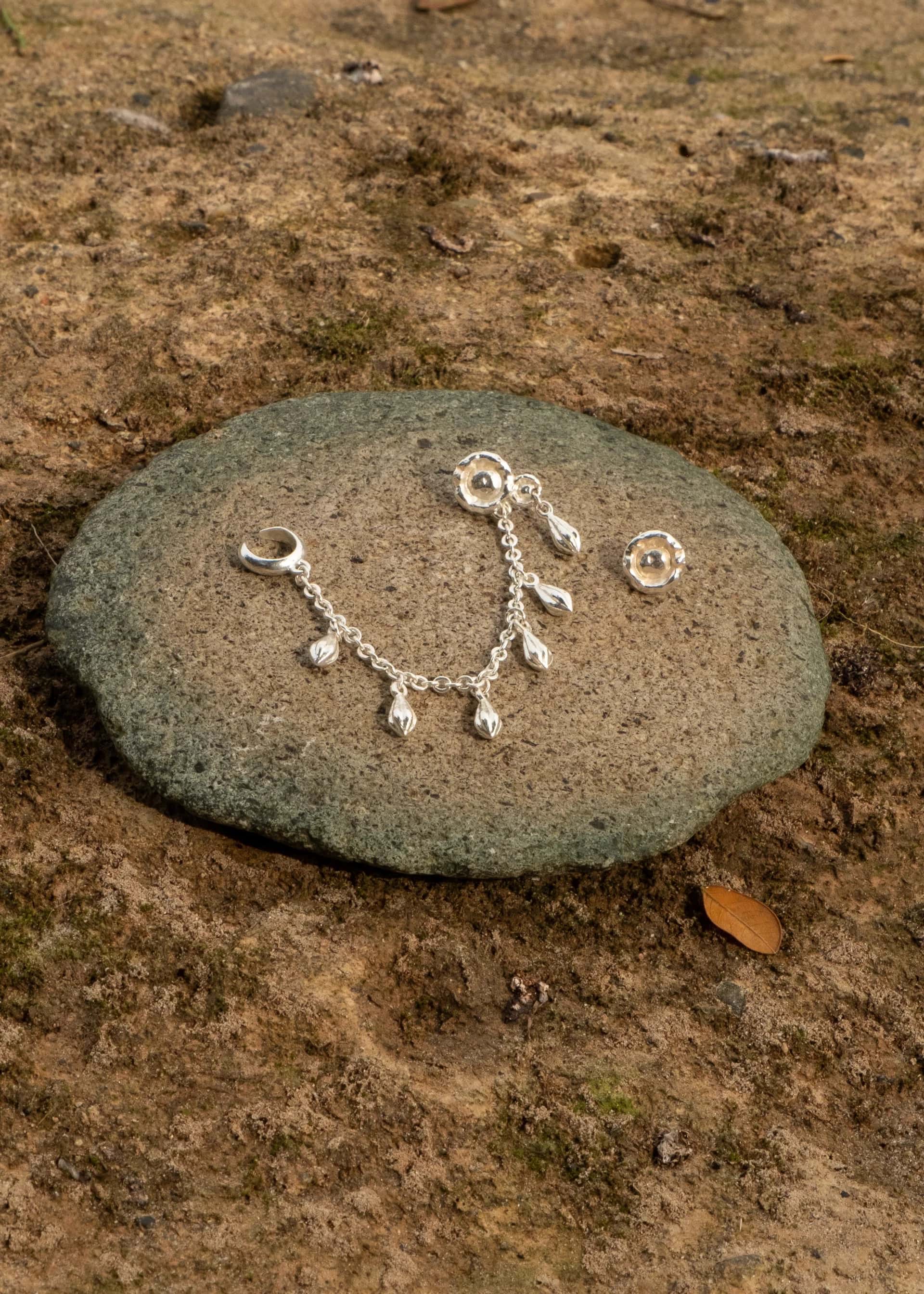 Arete Granos de Plata - miniatura 1