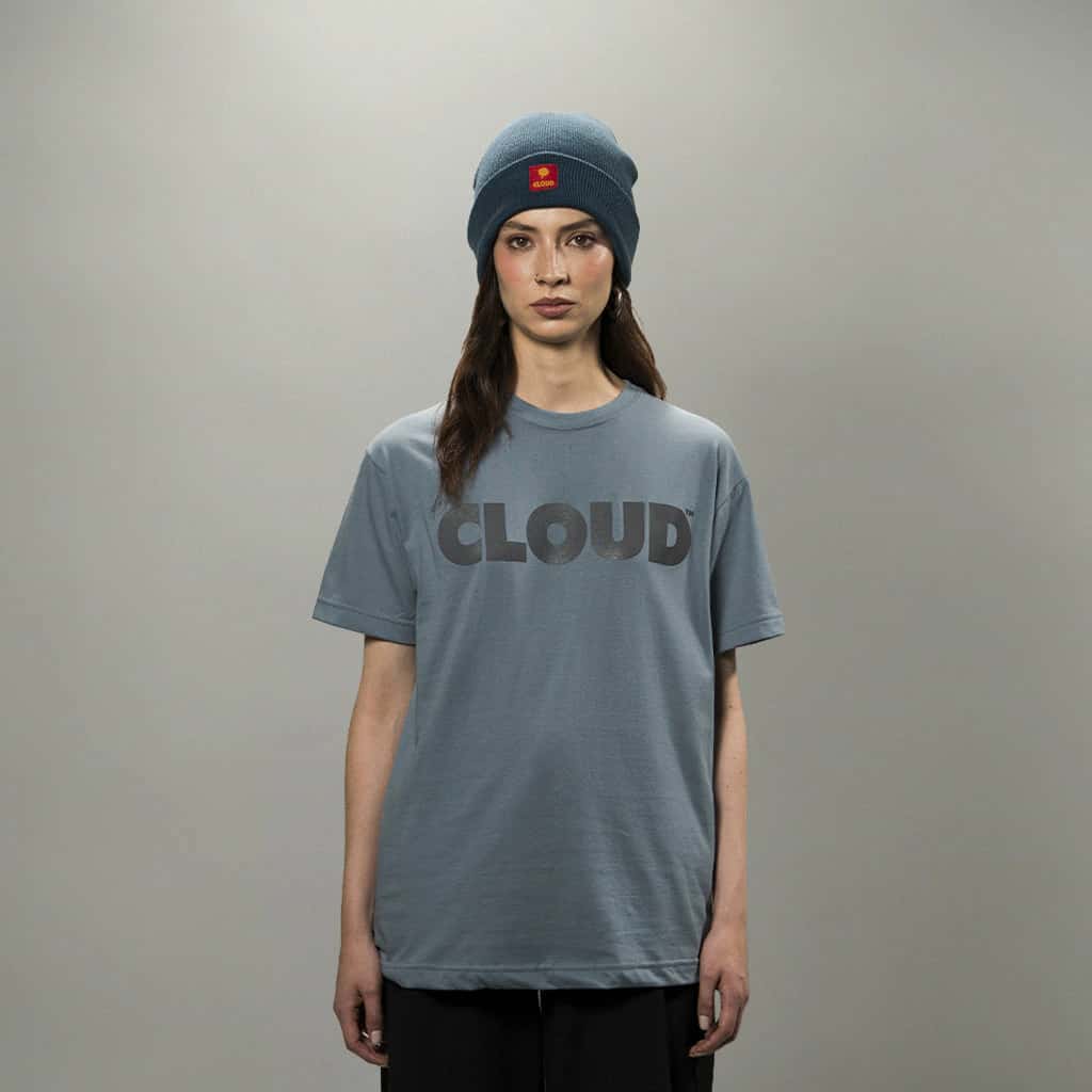 Camiseta BLOCK gris sobre gris (Regular fit) - miniatura 3