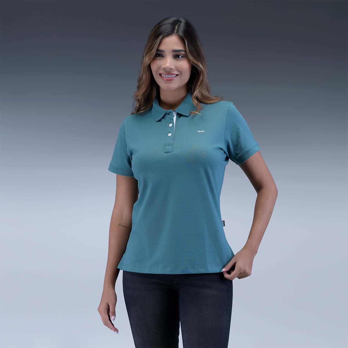 Polo Verde Mujer