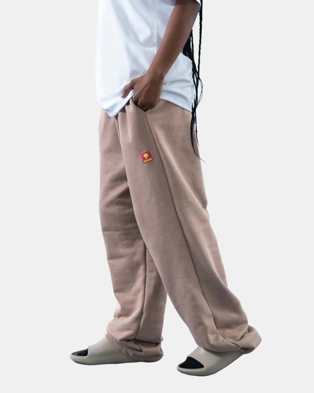 JOGGER MOCCA WIDE LEG - miniatura 3