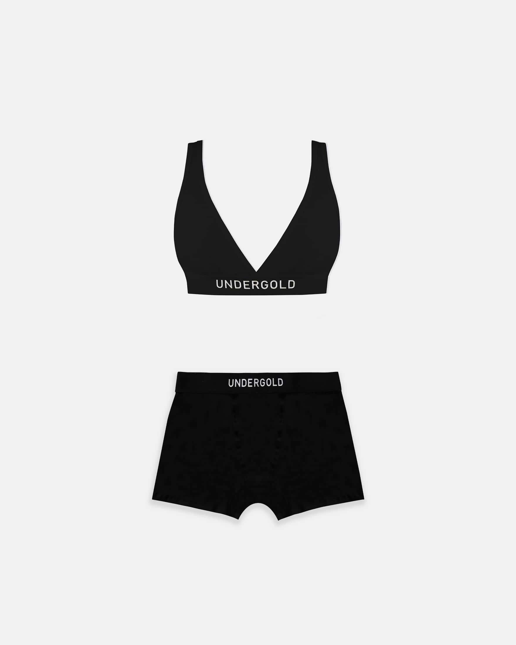 Pack Basics Intimate Top & W Basics Boxers Black