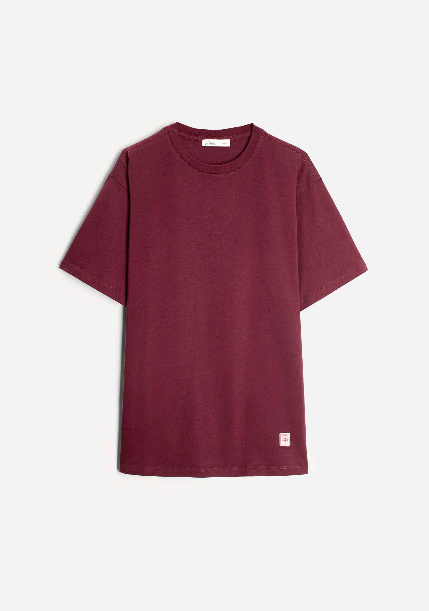 Camiseta H Unicolor APL Mar Vino Tinto