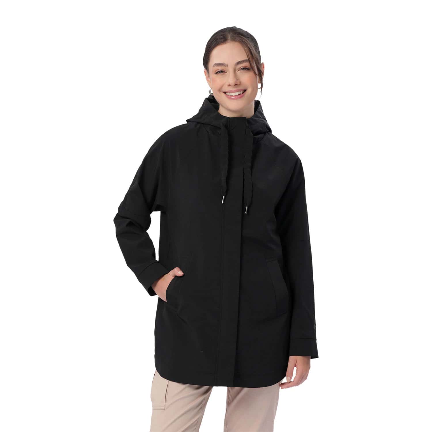 Chaqueta tipo Fijack Mujer Lucid Negra