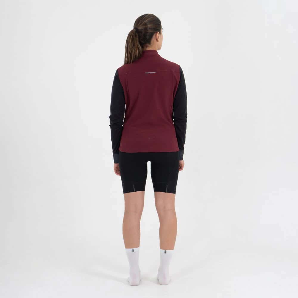 CHAQUETA CICLISMO THERMALTECH WINE UNISEX - miniatura 4