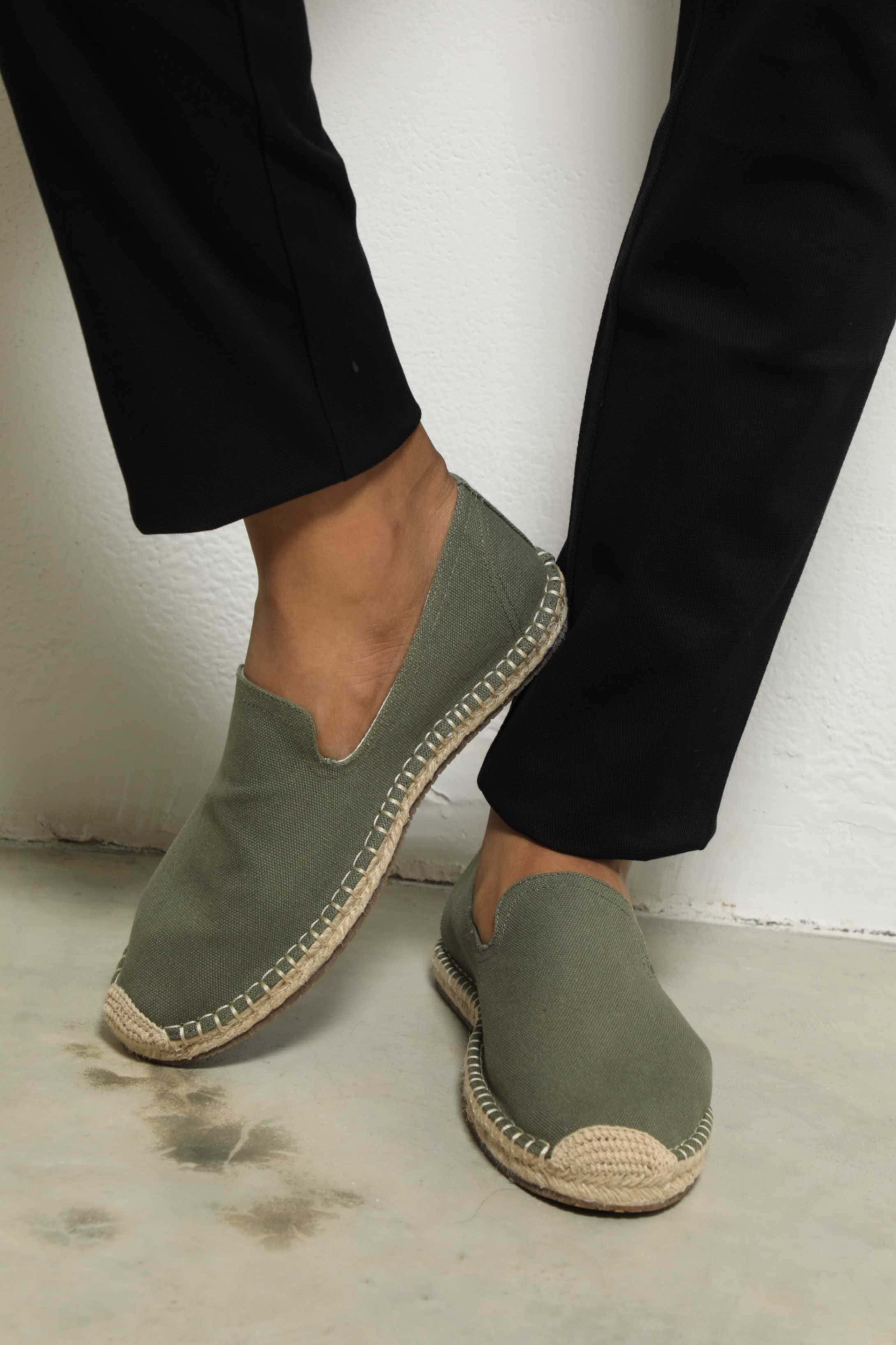Alpargatas Fashion Verde Oliva