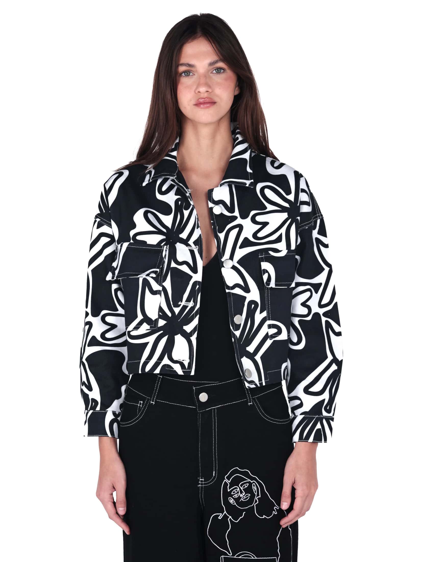 Chaqueta Las flores de Chava
