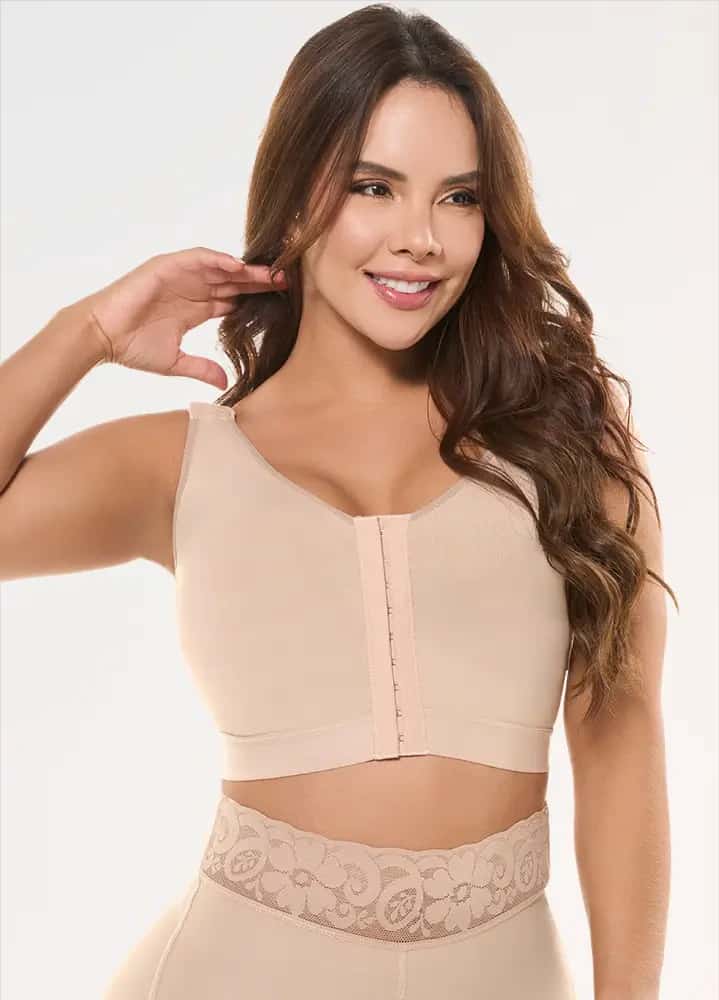 Brasier de soporte suave y natural, Ideal Postoperatorio | Salome 312