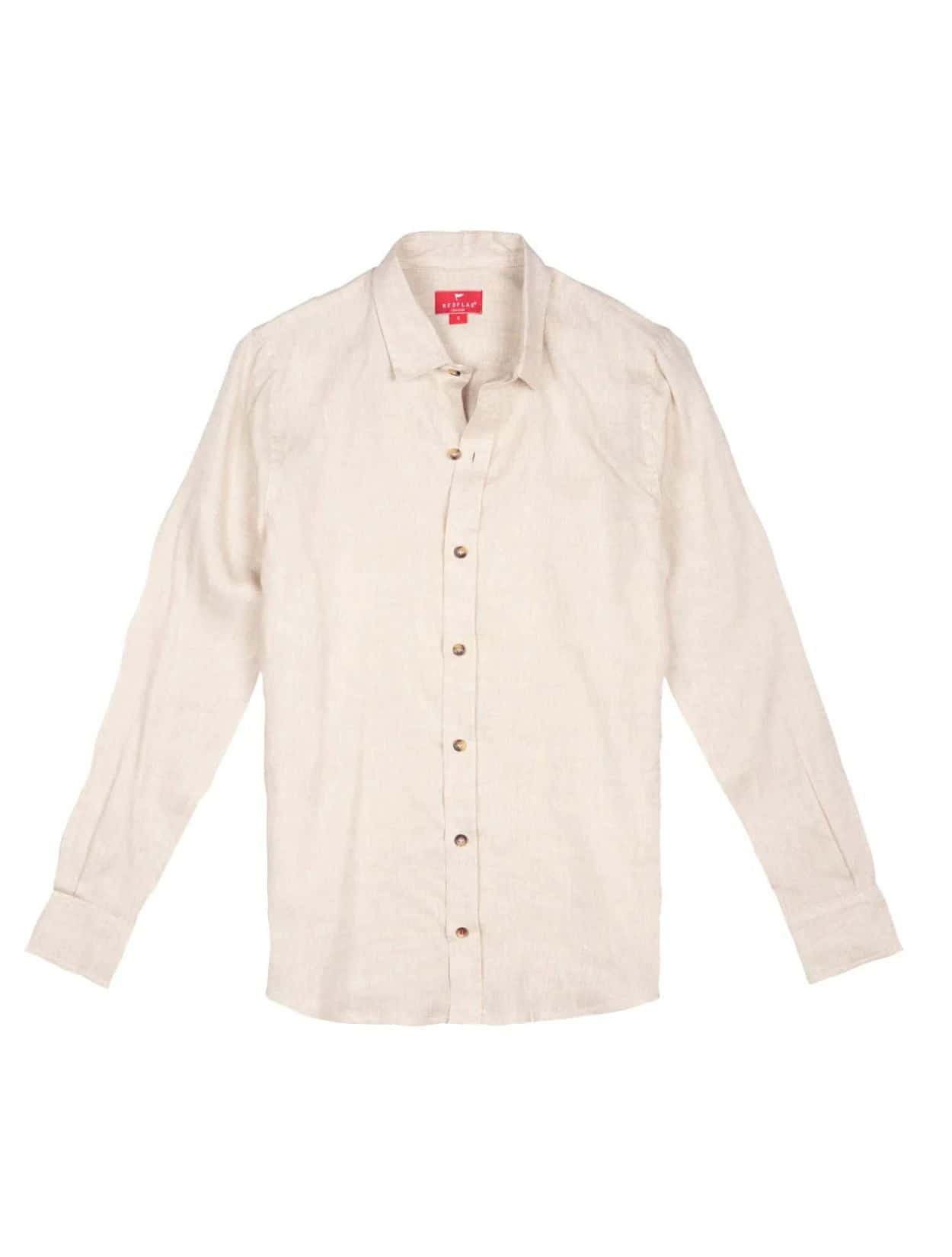 CAMISA LINO CRUDO