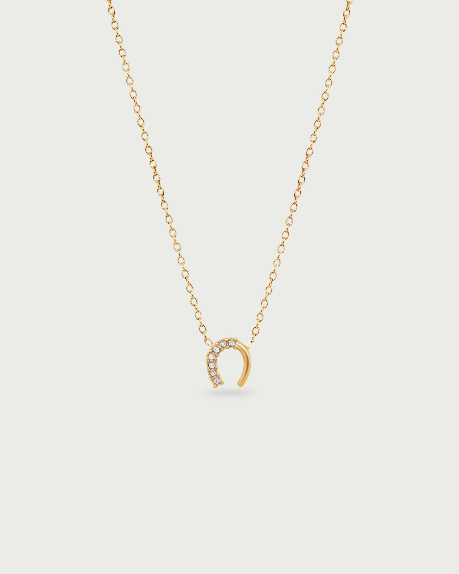 Collar Herradura Cristales