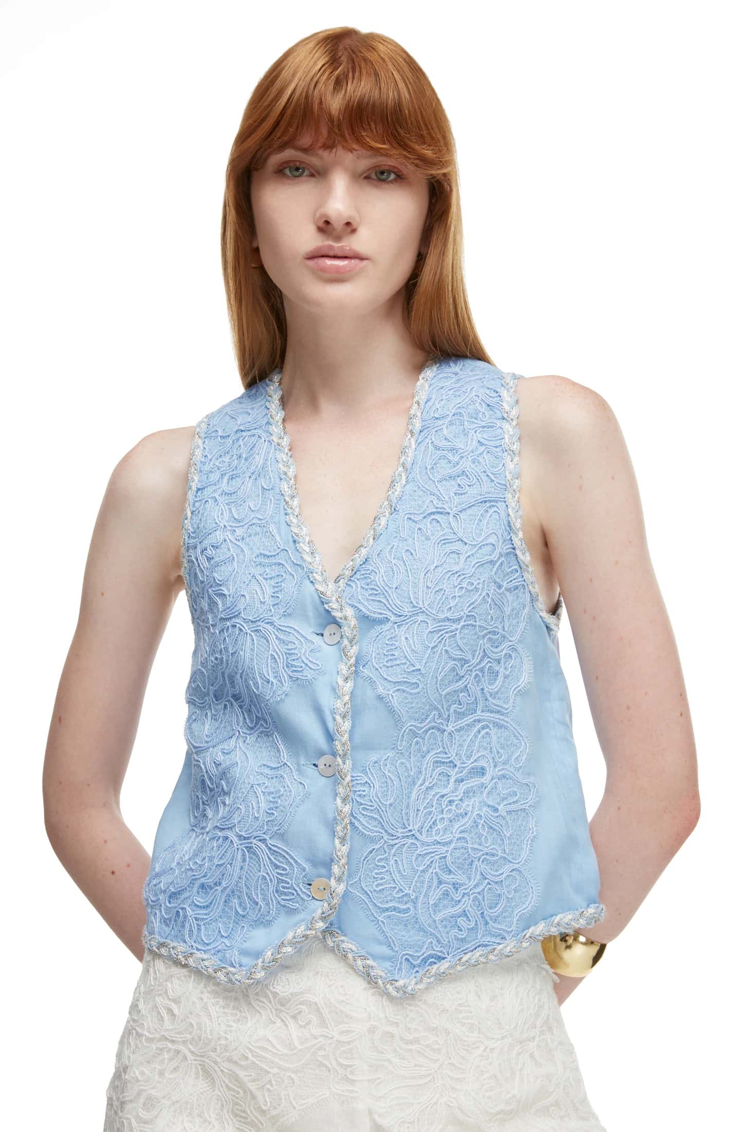 COSMA VEST BLUE