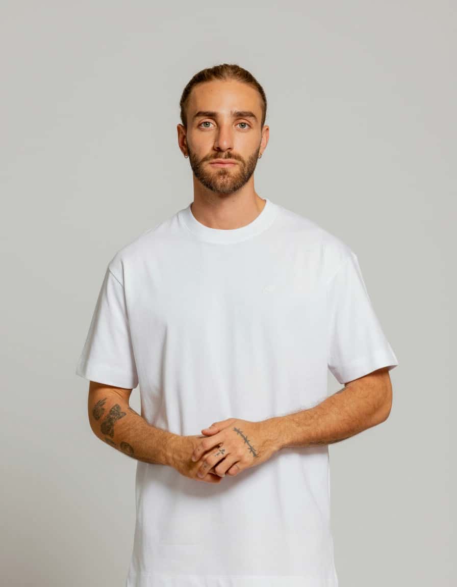 Camiseta Basic Custom Blanca
