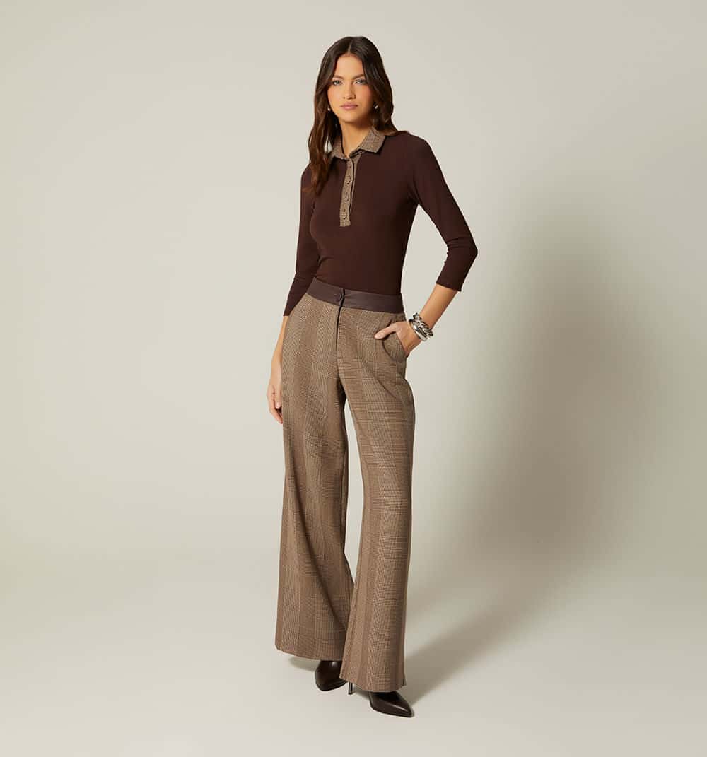 Pantalon tiro alto