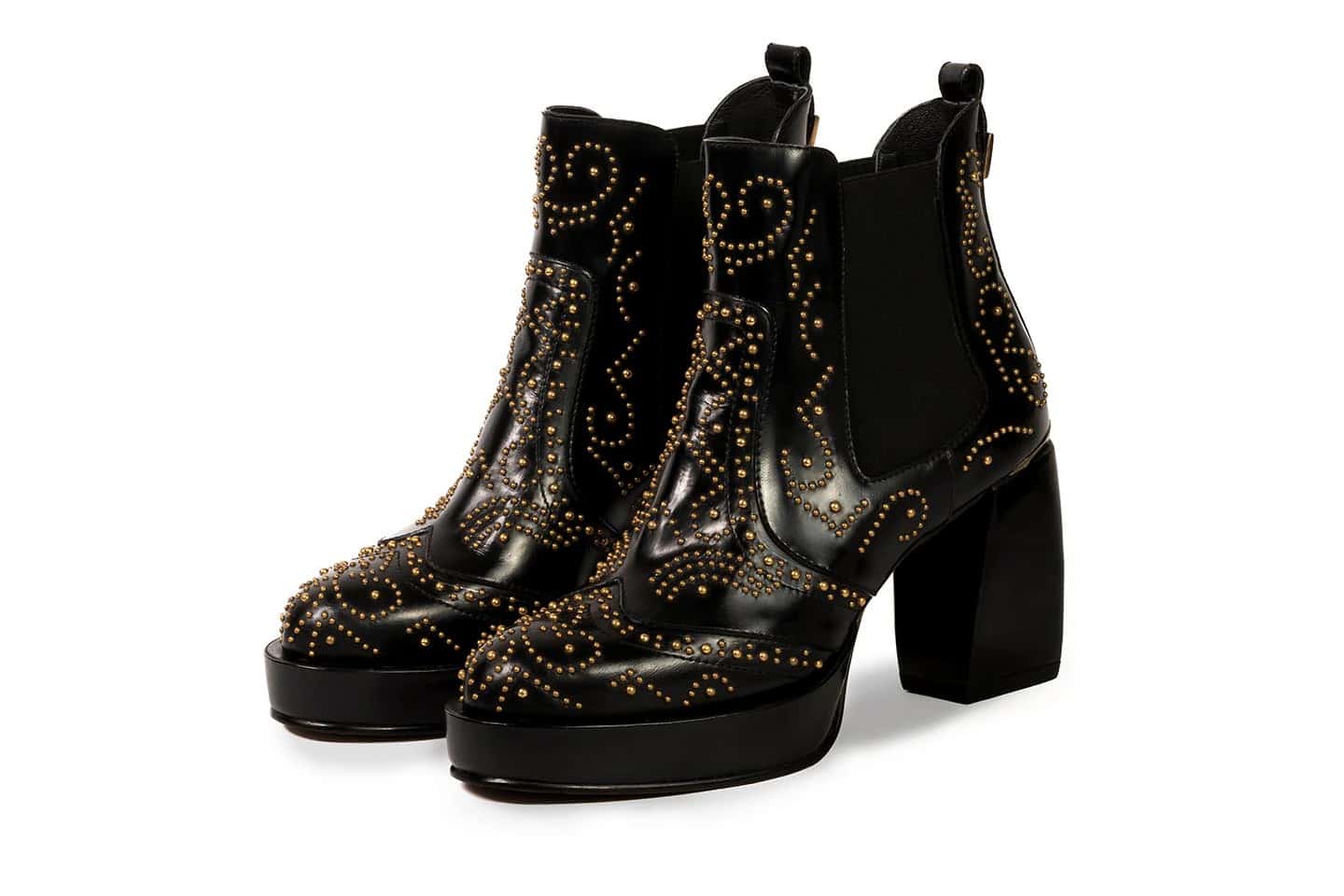 PERFORADOS SHOELLERY BLACK X GOLD