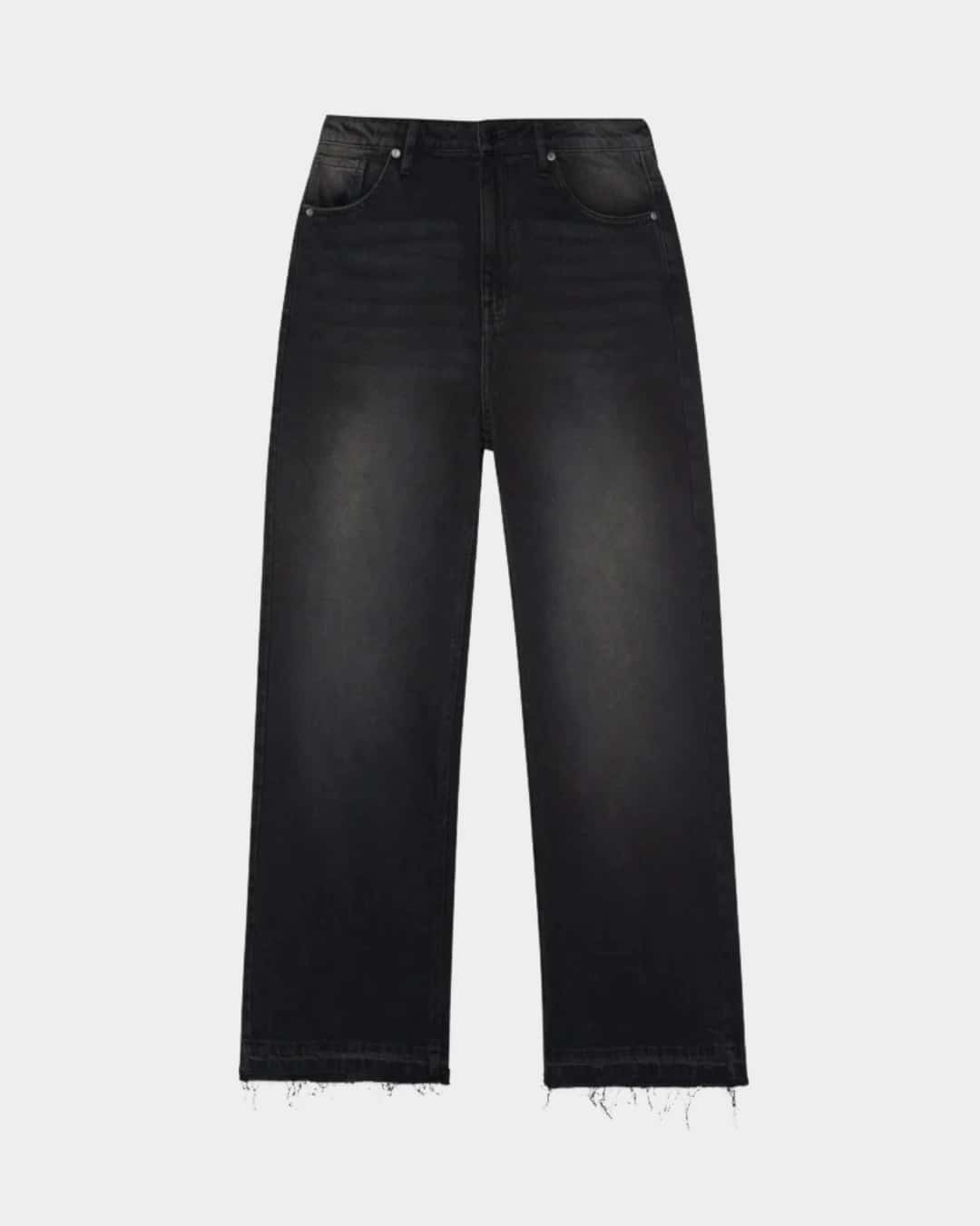 MONCLAIR WASHED BLACK BROWN JEAN - miniatura 1