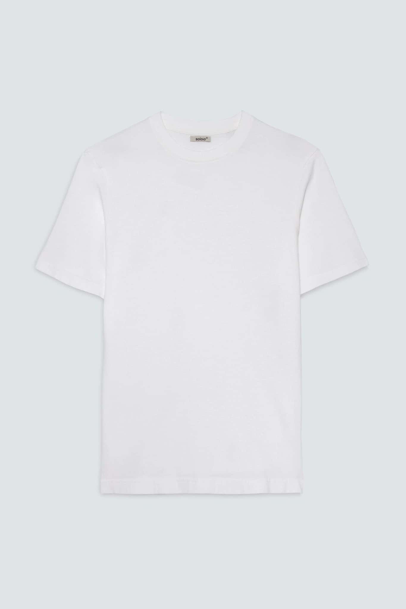 Men's cotton t-shirt white giorgio