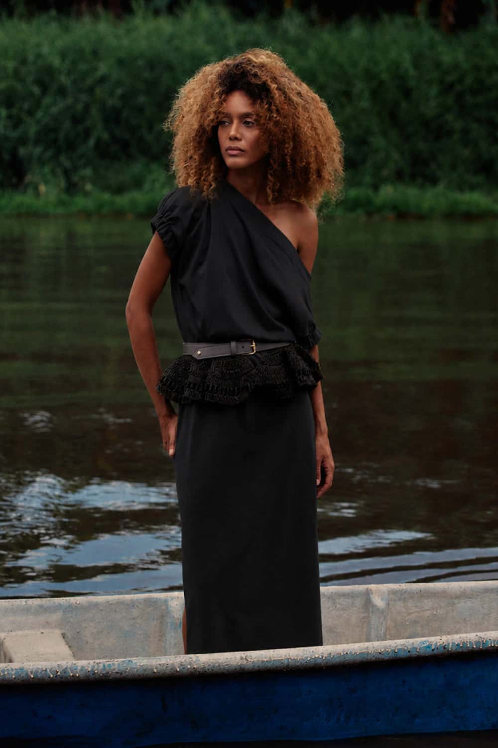 Vestido luar negro