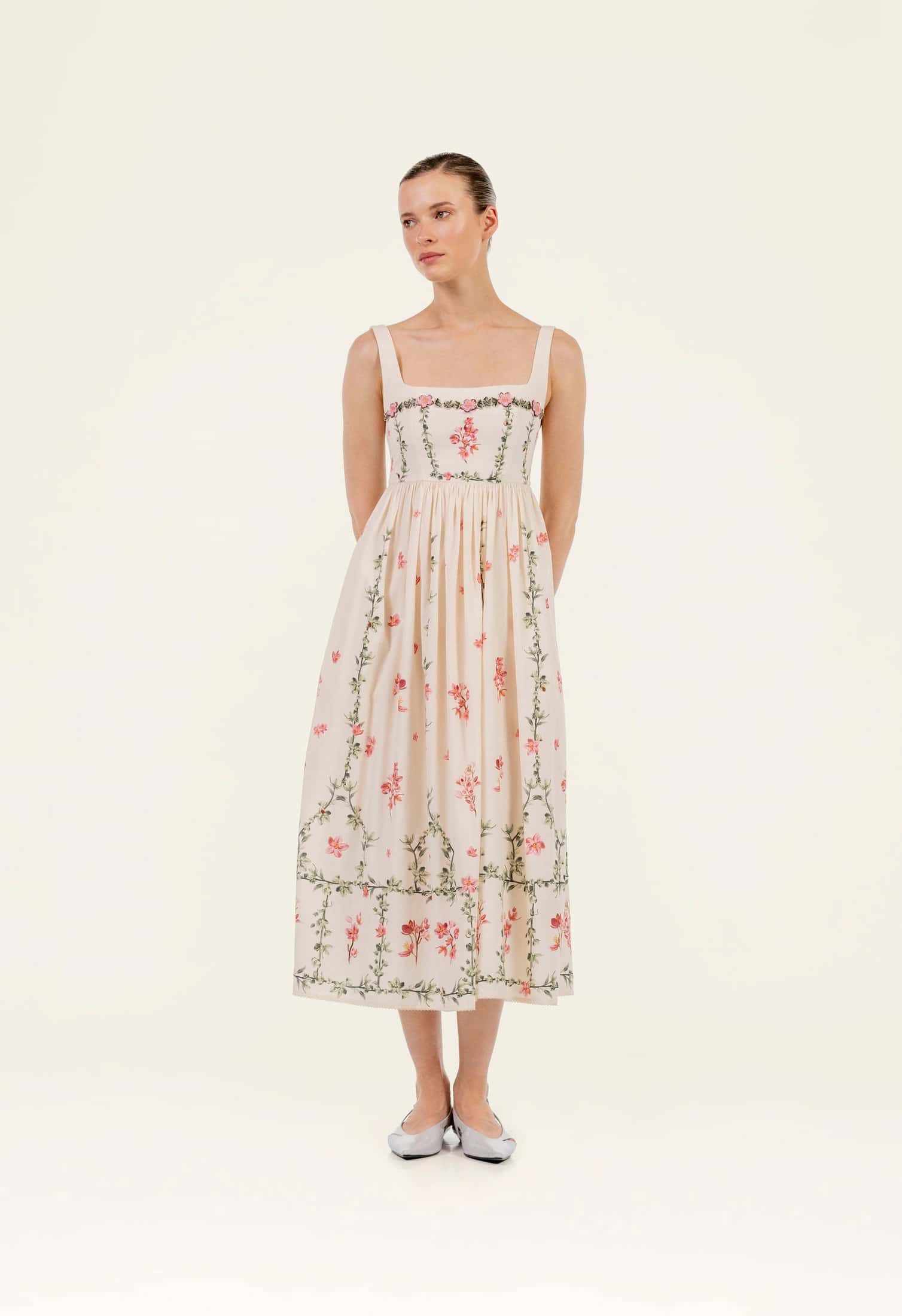 Barbara Cauca Midi Dress