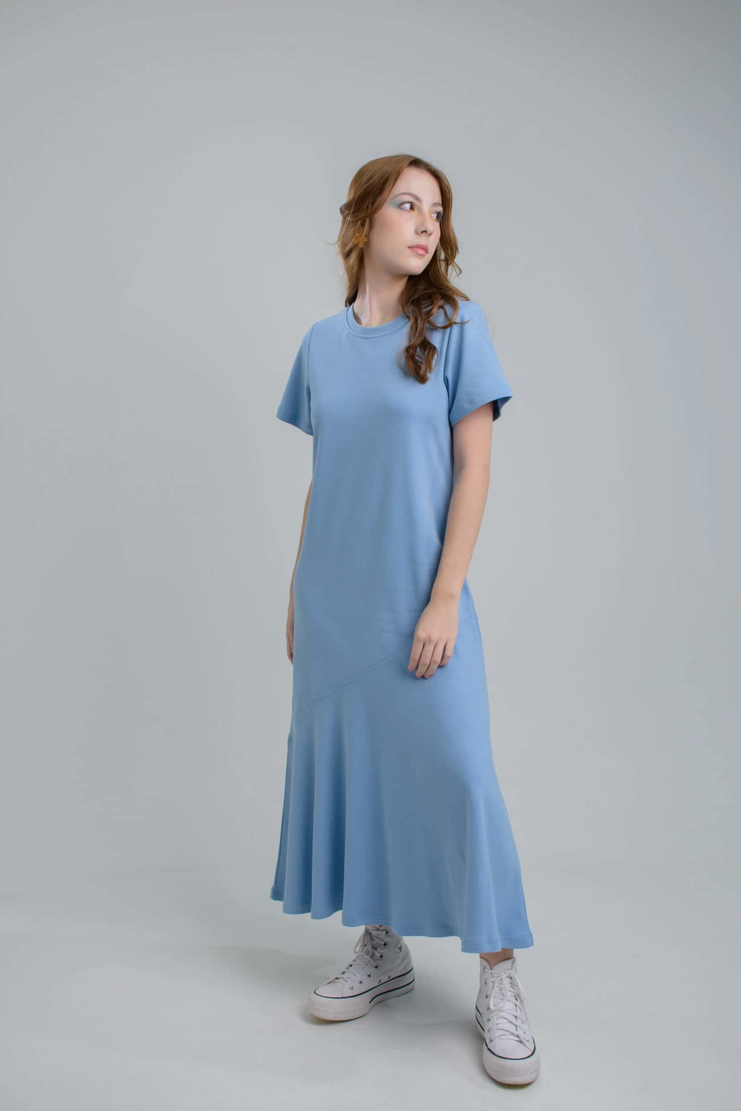 Vestido Caudal Cielo - miniatura 1