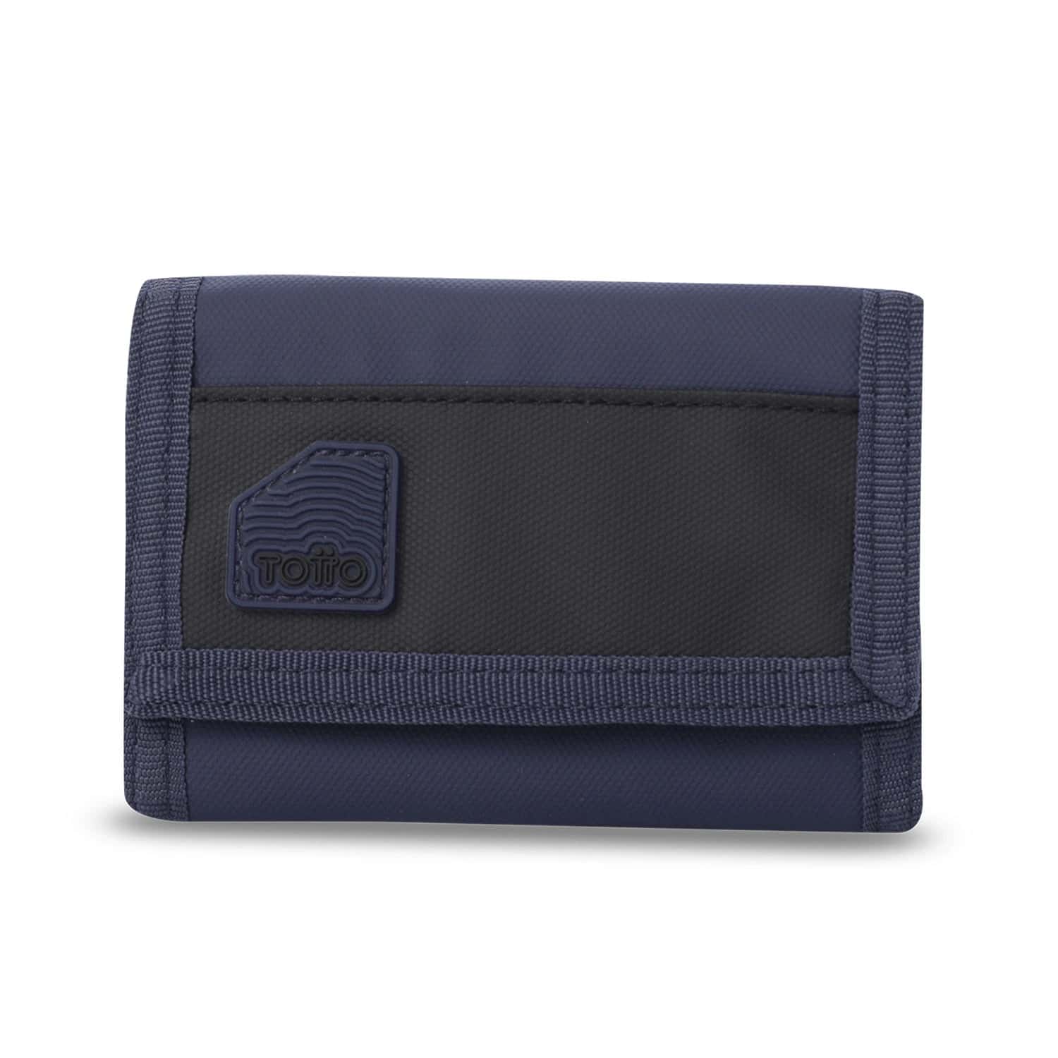 Billetera para Hombre Contrast Chain con RFID Blocker Azul