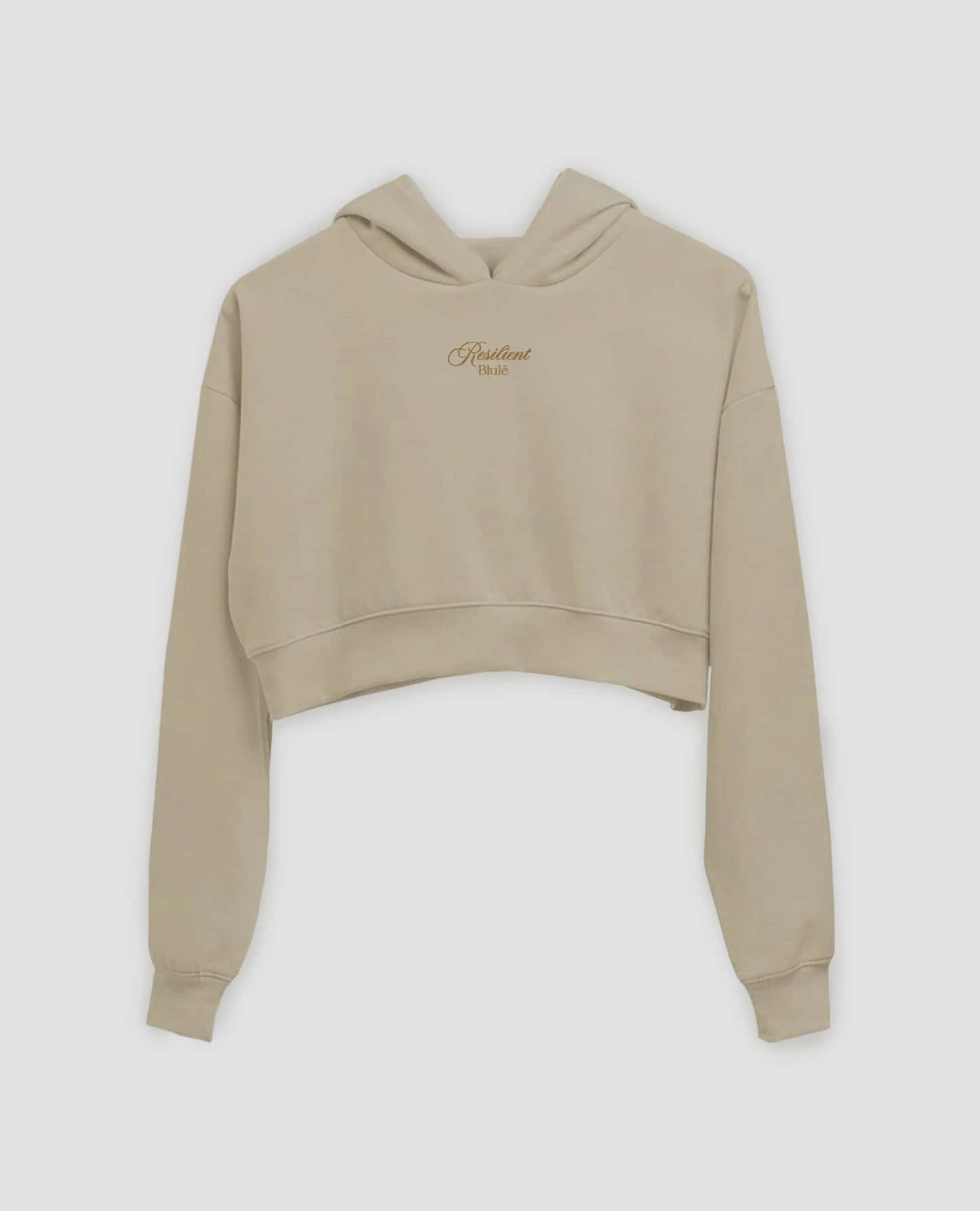 Cropped Hoodie Nude