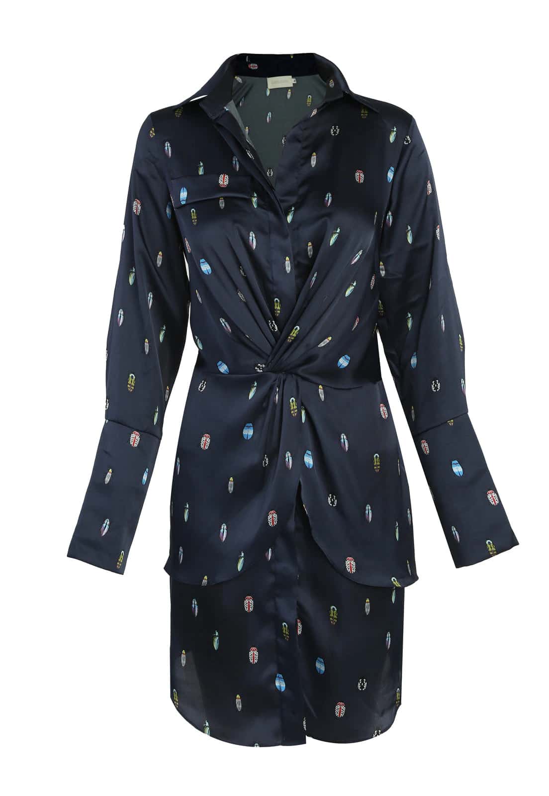 VESTIDO NUDO CUCARRONES