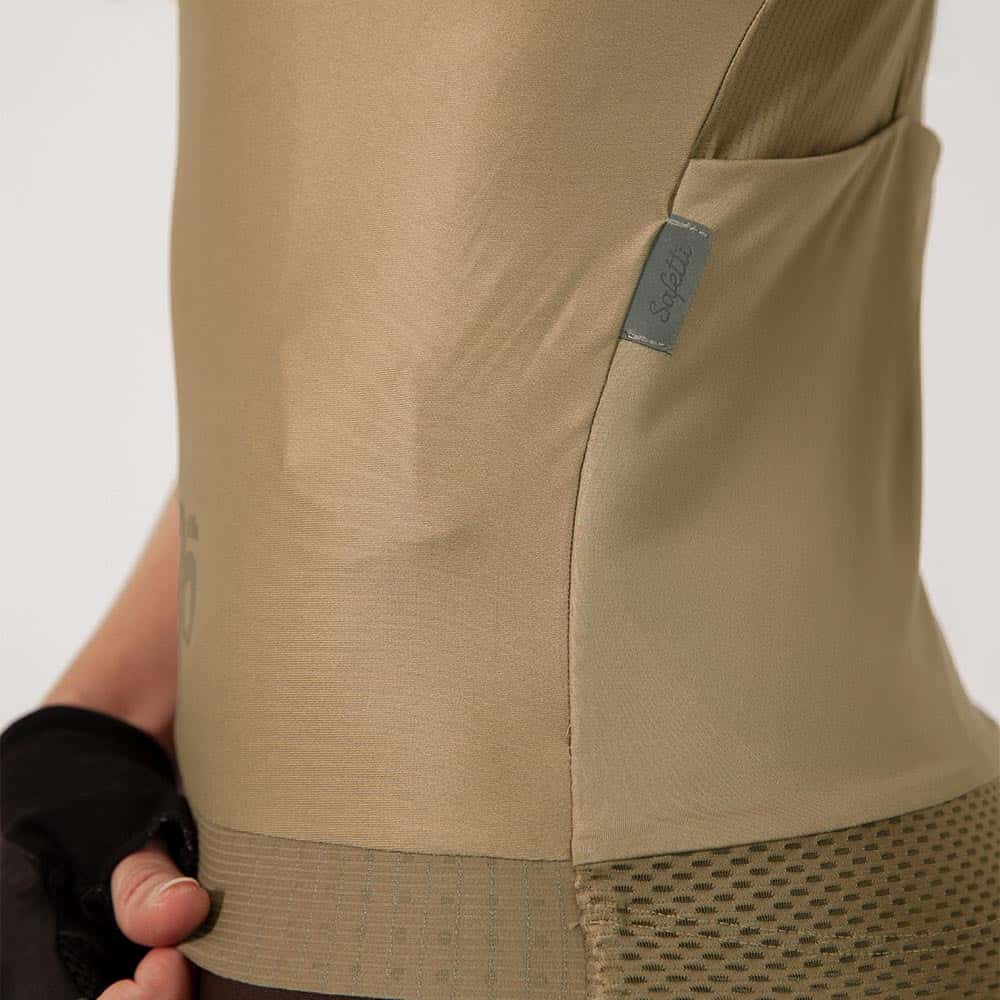 CAMISA CICLISMO MANGA CORTA ESSENTIAL GOLD PARA MUJER - miniatura 4