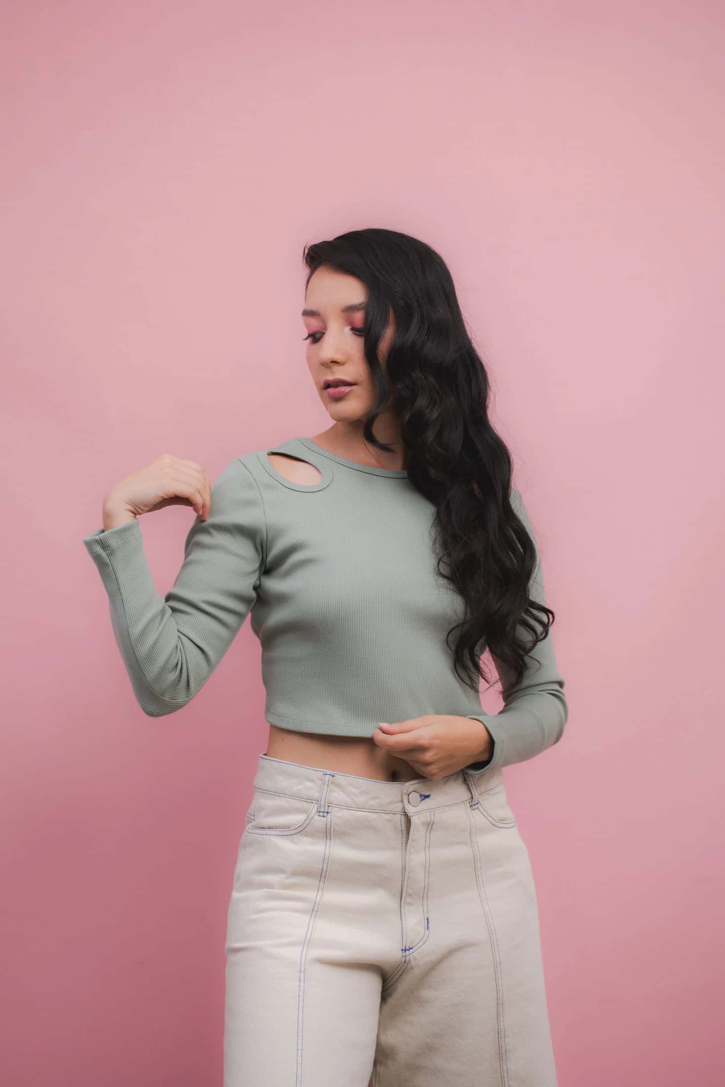 Top ADN Cut-Out Jade - miniatura 4