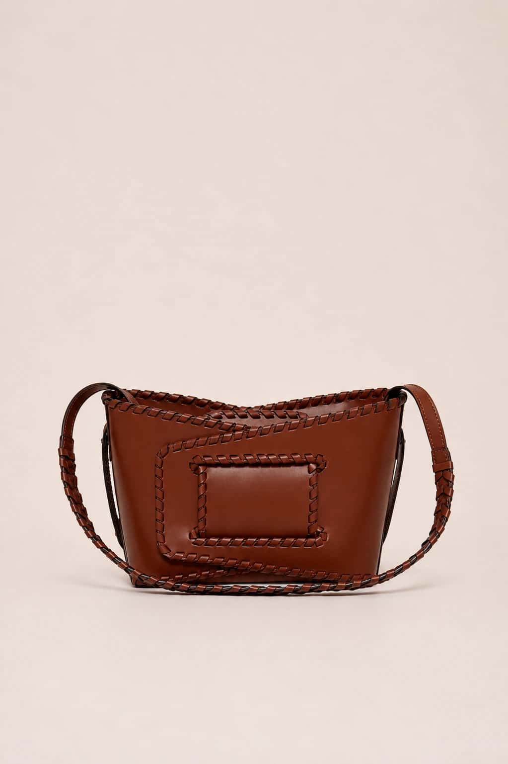 Omamori Bag, Braided - Brown - miniatura 4