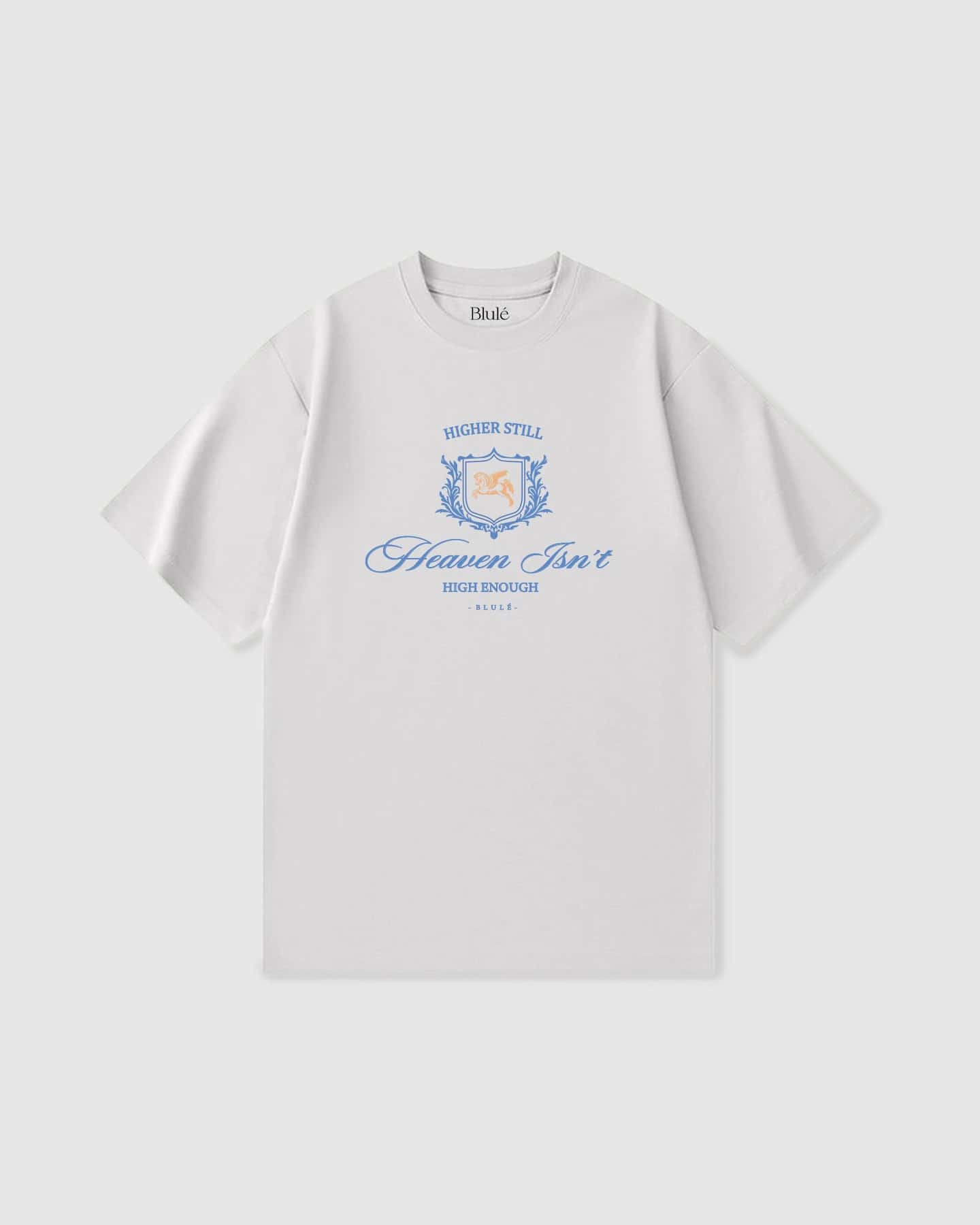 Oversized T Shirt Higher Still White