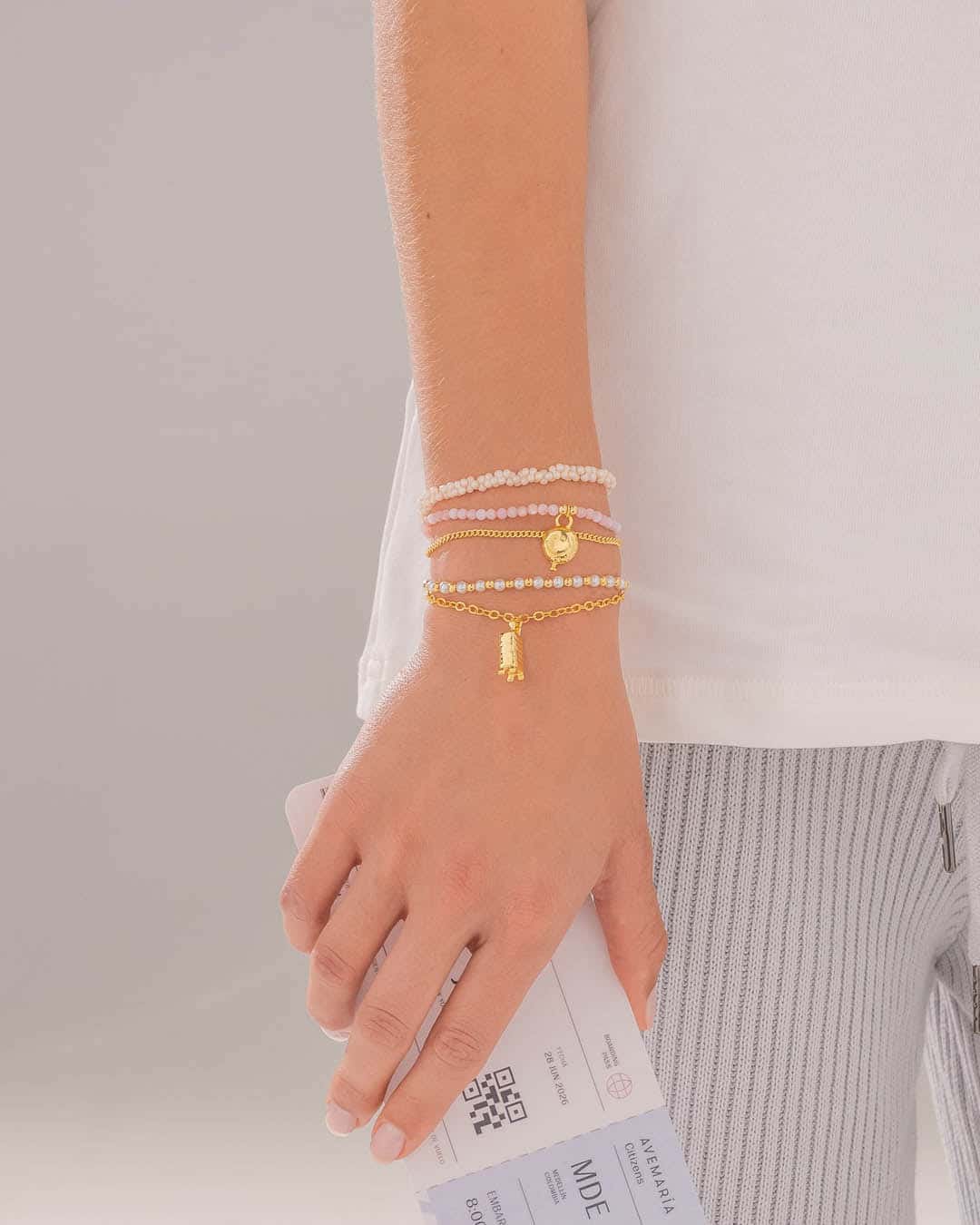 Set X3 Pulseras Buen Viaje