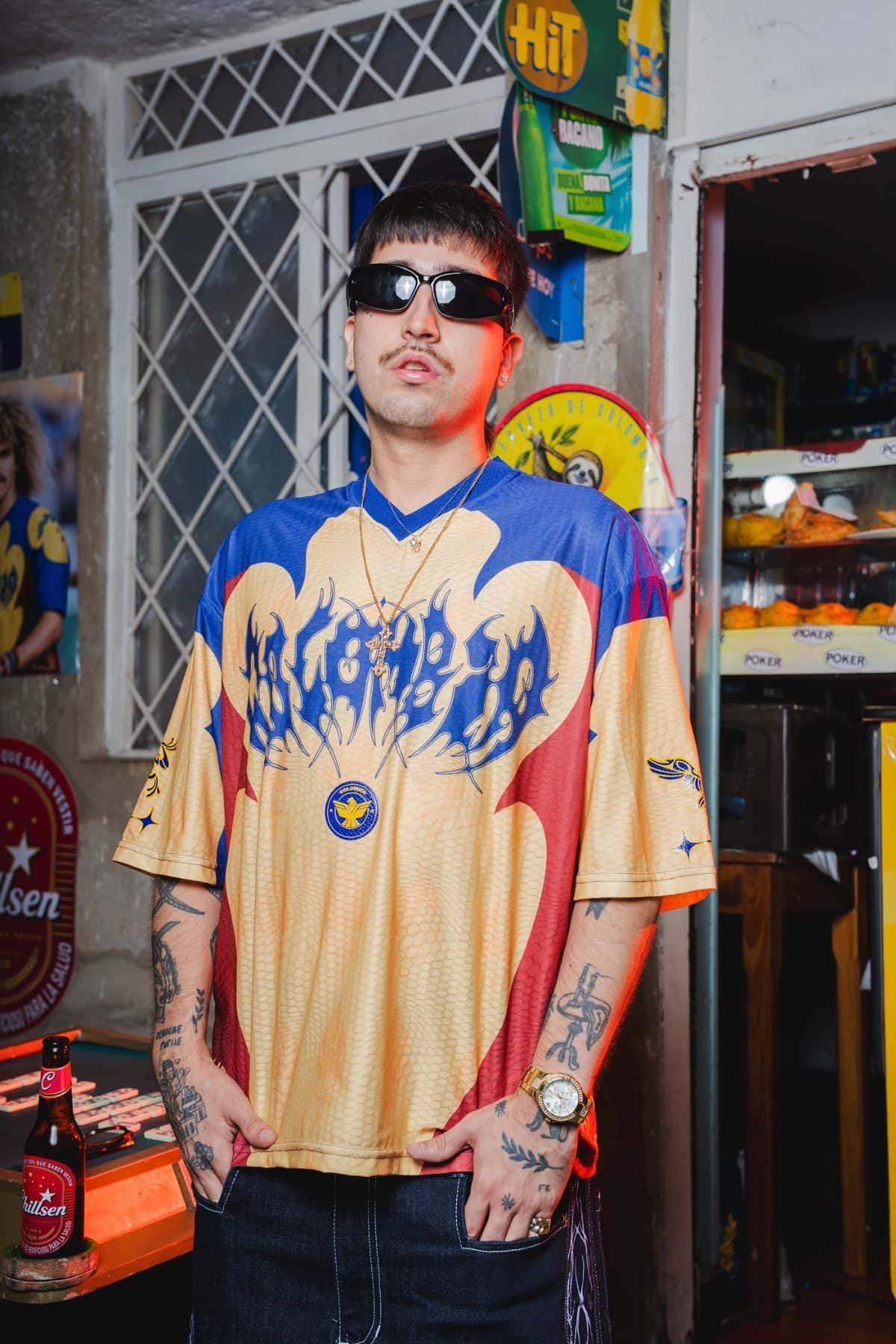 CAMISETA FUTBOL CHILL COLOMBIA
