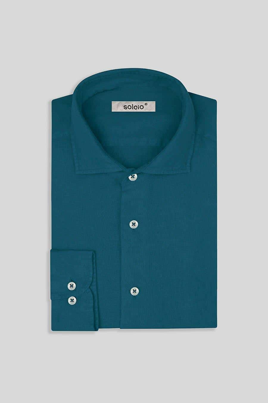 Men's linen shirt alpes - miniatura 3
